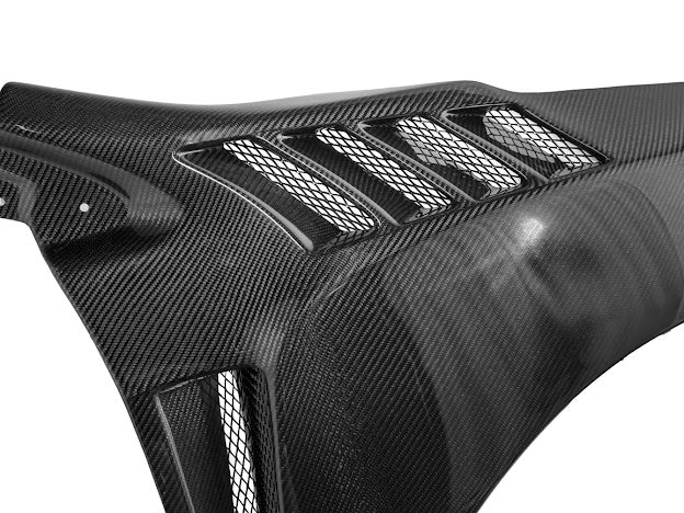 2015-2021 SUBARU WRX / STI | JDM STYLE CARBON FIBER SIDE VENTED FENDERS (PAIR)