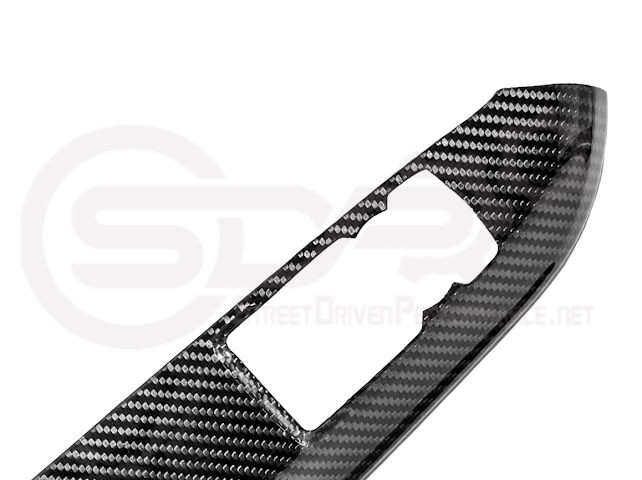 2015-2023 FORD MUSTANG S550 | CARBON FIBER SIDE DOOR GLASS LIFTING PANEL COVER TRIM