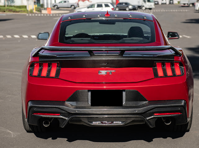 2024+ FORD MUSTANG S650 COUPE |   CARBON FIBER REAR ROOF WING SPOILER