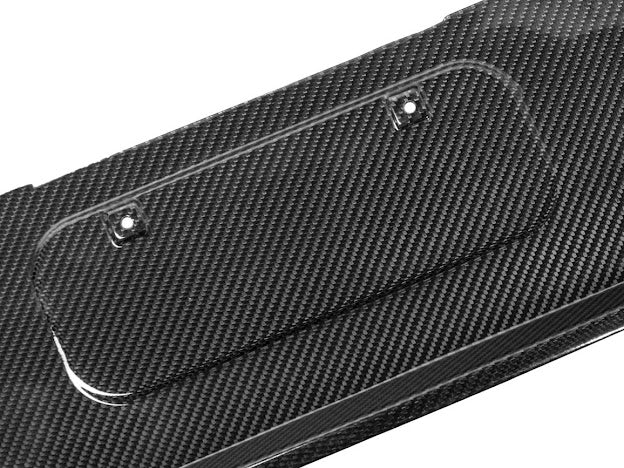 2020-UP CORVETTE C8 Z06 & E-RAY | CARBON FIBER LICENSE PLATE BACKING