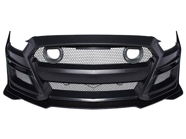 2015-17 FORD MUSTANG | GT500 CONVERSION FRONT BUMPER WITH LED GRILLE KIT