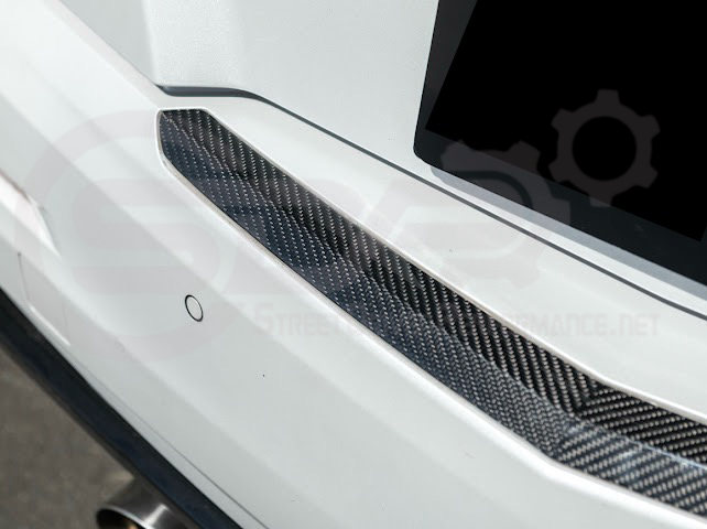 2015-2019 CADILLAC ATS / ATS-V COUPE | FACTORY STYLE CARBON FIBER REAR TRUNK DECKLID APPLIQUÉ INSERT TRIM REPLACEMENT