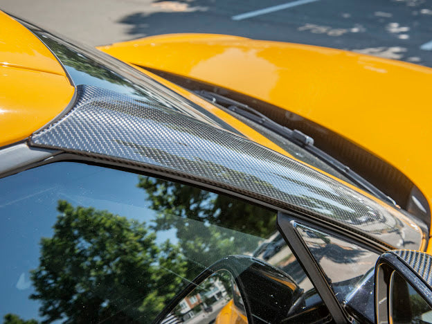 2020-Up Toyota GR Supra A90 A91 |JDM Factory Style CARBON FIBER A-Pillar Panel Cover