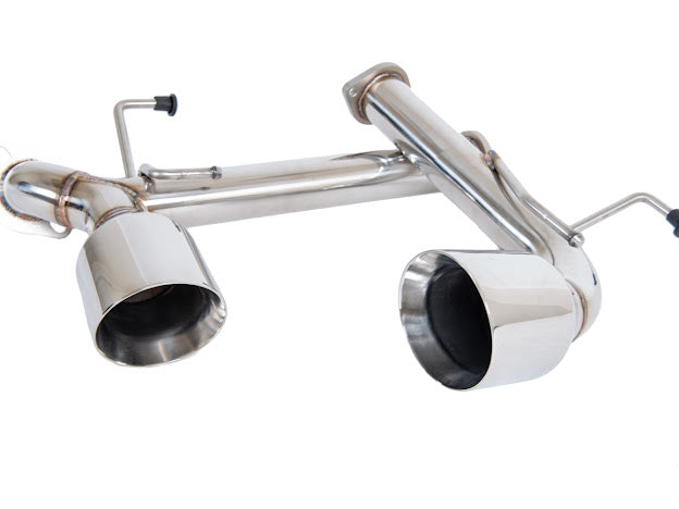 2013-2021 SCION FRS, SUBARU BRZ, TOYOTA 86 | MUFFLER DELETE AXLE BACK DUAL EXHAUST (CHROME TIPS OR BURNT BLUE TIPS)