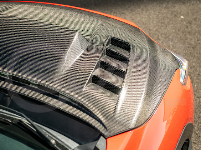 2022-UP SUBARU WRX | JDM VRS STYLE CARBON FIBER FRONT VENTED HOOD