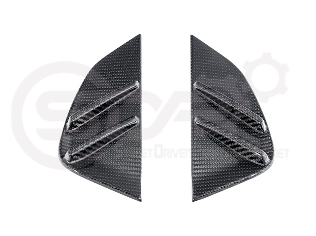 2021-UP BMW G80 M3 | FACTORY REPLACEMENT CARBON FIBER SIDE FENDER VENT COVERS REPLACEMENT PAIR