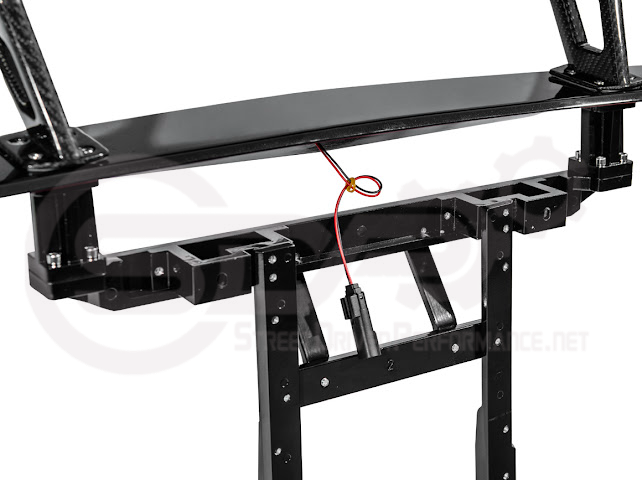 2014-2019 CHEVROLET CORVETTE C7  | EXTENDED REAR HIGH SPOILER WITH WING RISER