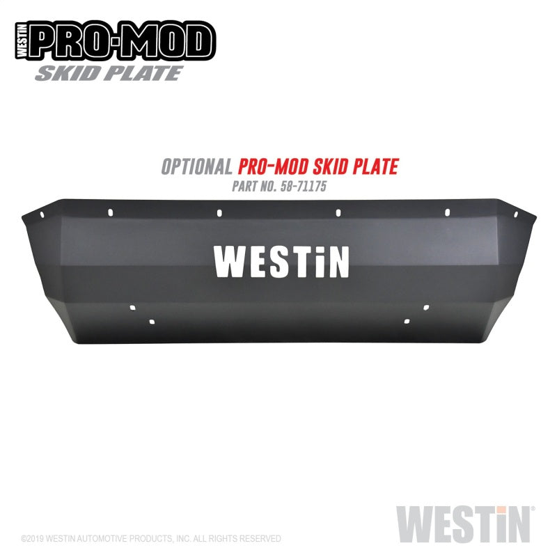 Westin 17-19 Ford F-250/350 Pro-Mod Front Bumper - Textured Black