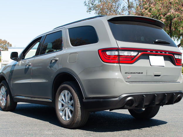 2014+DODGE DURANGO REAR BUMPER DUAL TIPS DIFFUSER