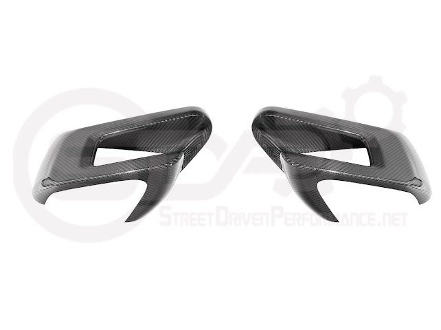 2022-UP FORD F-150 LIGHTNING | FACTORY STYLE CARBON FIBER SIDE MIRROR CAP COVERS (PAIR)