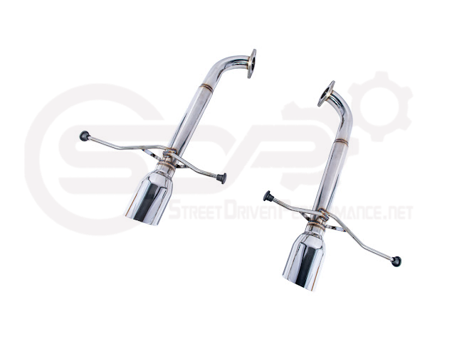 2019-PRESENT SUBARU ASCENT | MUFFLER DELETE AXLE BACK EXHAUST (CHROME OR BURNT BLUE TIPS)