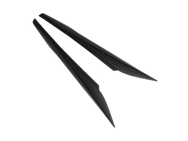 2020+ CHEVROLET CORVETTE C8 | GM FACTORY STYLE MATTE BLACK SIDE SKIRTS PAIR