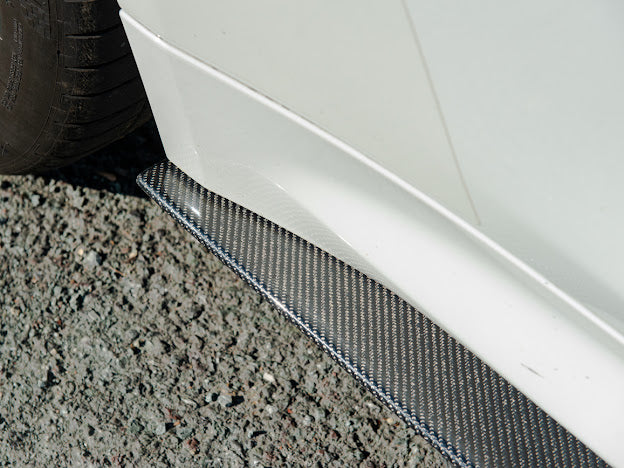 2015-2020 BMW F82 / F83 M4 | M-PERFORMANCE EXTENDED STYLE CARBON FIBER SIDE SKIRTS ROCKER PANELS GROUND EFFECTS