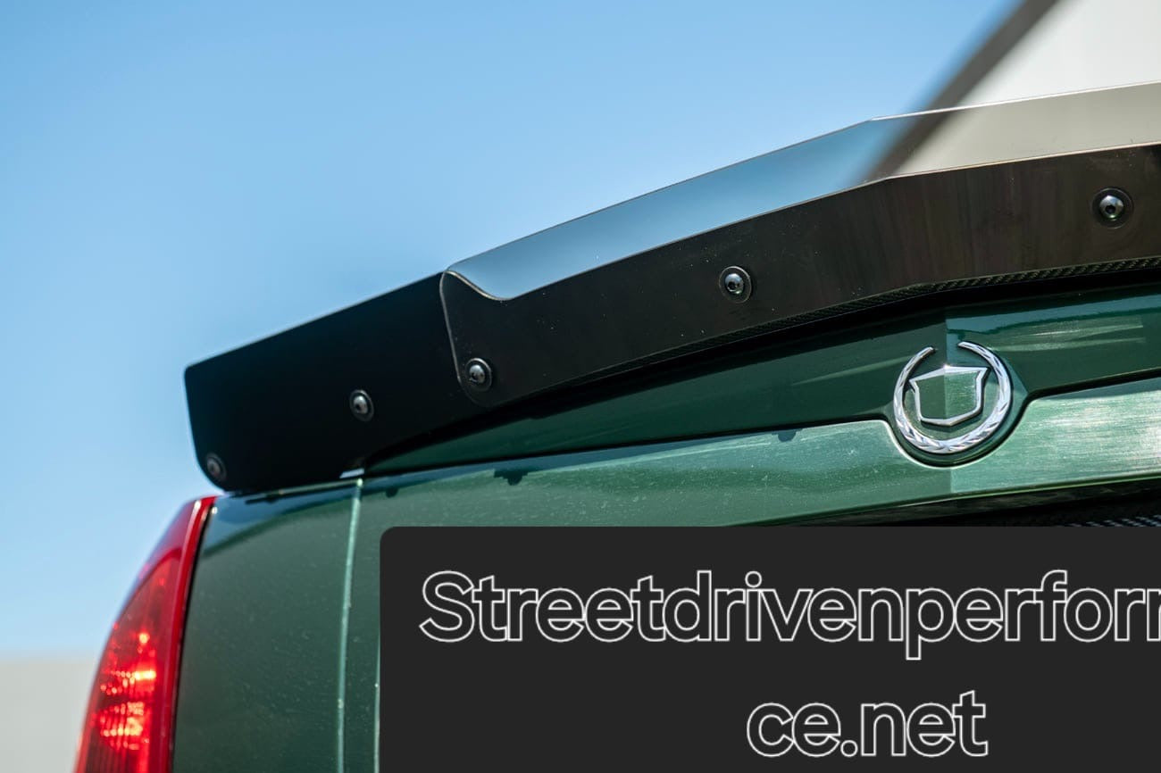2003-2008 V1 Cadillac CTS-V | SDP Performance Style CARBON FIBER Wickerbill Spoiler Wing