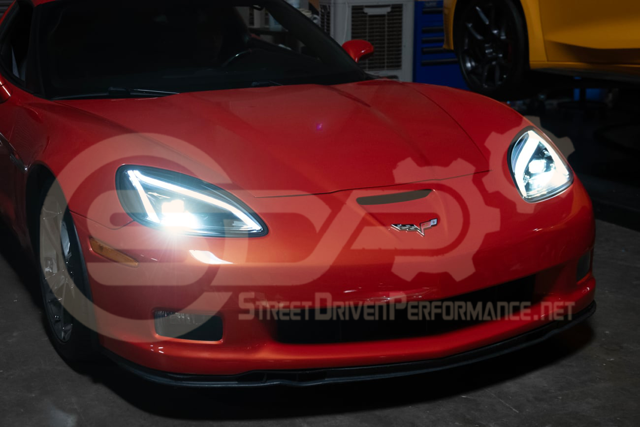 2005-2013 CORVETTE C6 | C8 STYLE TURN SIGNAL HEADLIGHTS