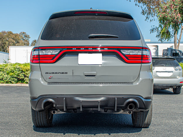 2014+ DODGE DURANGO TRACK PACKAGE REAR DUAL TIPS DIFFUSER