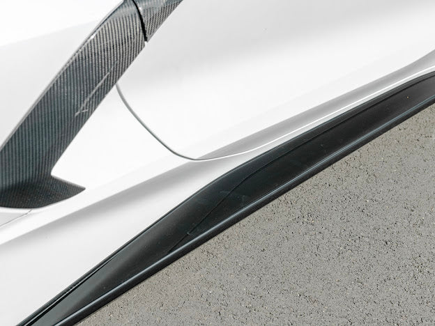2020+ CHEVROLET CORVETTE C8 SIDE SKIRTS ROCKER PANELS GROUND EFFECTS