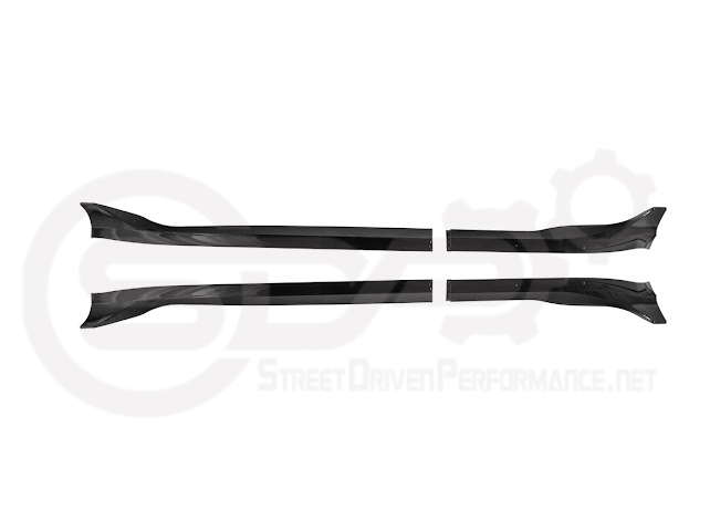 2024-UP TESLA MODEL 3 SIDE SKIRTS ROCKER PANEL GROUND EFFECTS PAIR