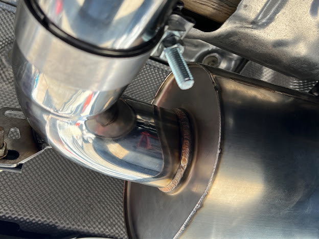 2020-PRESENT TOYOTA GR SUPRA A90 A91 | NON RESONATED CAT BACK EXHAUST WITH BURNT BLUE TIPS