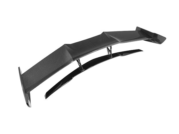 2014-2019 CORVETTE C7 | CARBON FIBER ZR1 EXTENDED REAR SPOILER HIGH WING