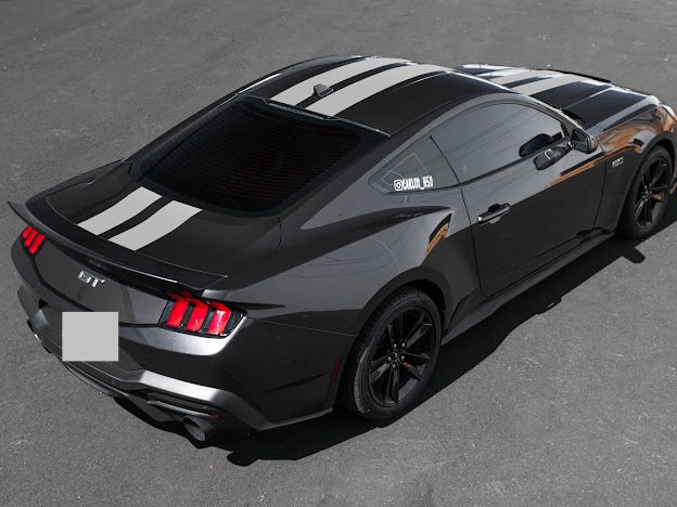 2024-UP FORD MUSTANG S650 | HOOD BODY STRIPE 3M DECALS