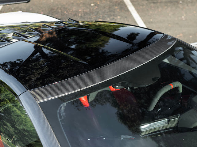 2020-UP CORVETTE C8 WINDSHIELD UPPER MOLDING TRIM SURROUNDING
