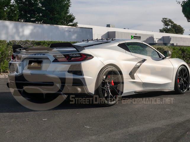 2020+ CHEVROLET CORVETTE C8 STINGRAY | Z06 PACKAGE SIDE SKIRTS ROCKER PANELS GROUND EFFECTS
