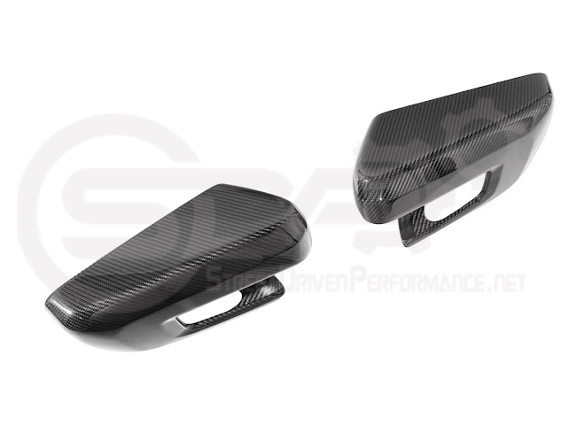 2022-UP FORD F-150 LIGHTNING | FACTORY STYLE CARBON FIBER SIDE MIRROR CAP COVERS (PAIR)