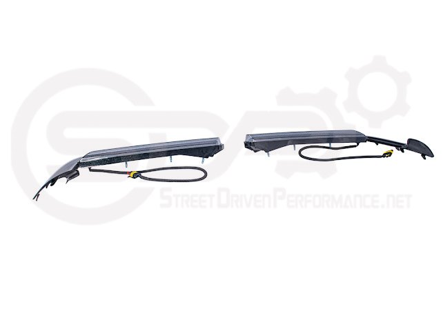 2020-UP CORVETTE C8 STINGRAY & Z51 | SEQUENTIAL FRONT GRILLE LED DRL LIGHT BAR BEZEL INSERTS PAIR