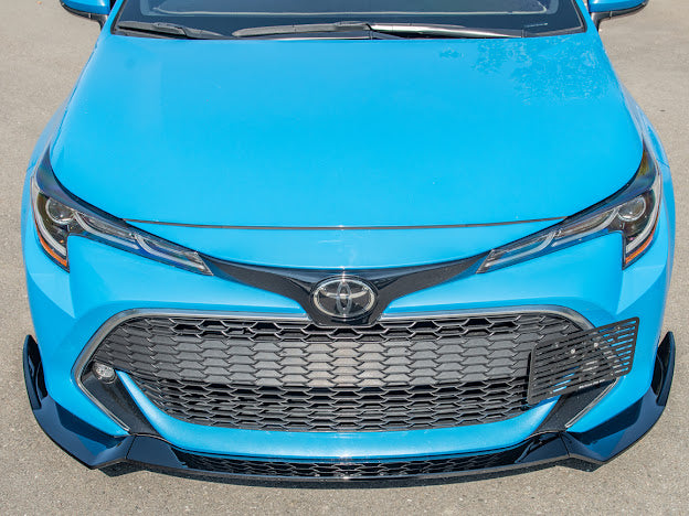 2019-UP TOYOTA COROLLA HATCHBACK | JDM PERFORMANCE PACKAGE FRONT SPLITTER LIP GROUND EFFECTS
