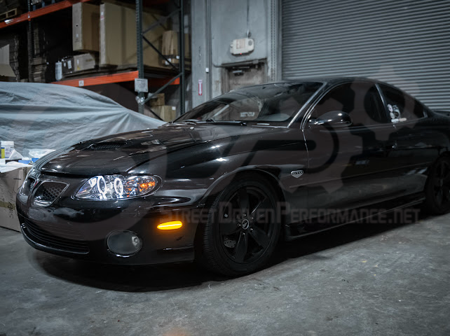 2004-2006 Pontiac GTO | Front Clear / Red / or Black Lens Amber Light LED Side Markers Pair