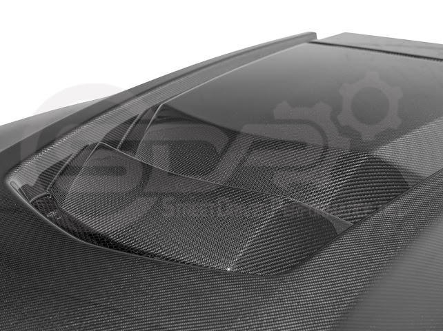 2008-2009 PONTIAC G8 CARBON FIBER ZR1 STYLE FRONT VENTED COWL HOOD