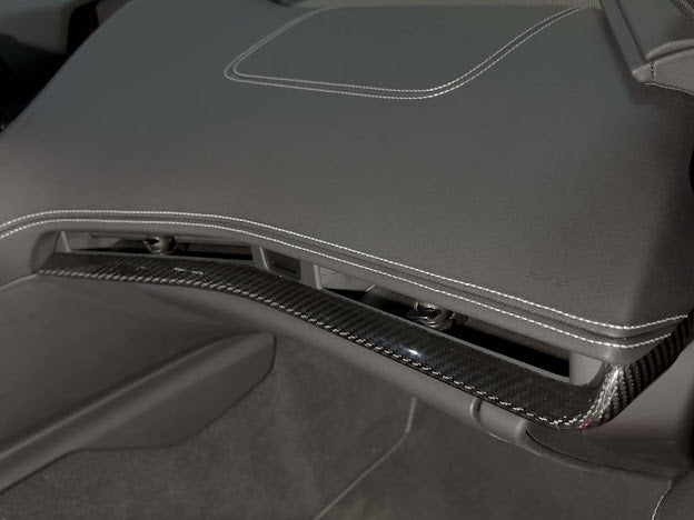 2020+ CHEVROLET CORVETTE C8 CARBON FIBER INTERIOR OVERLAY DASH TRIM
