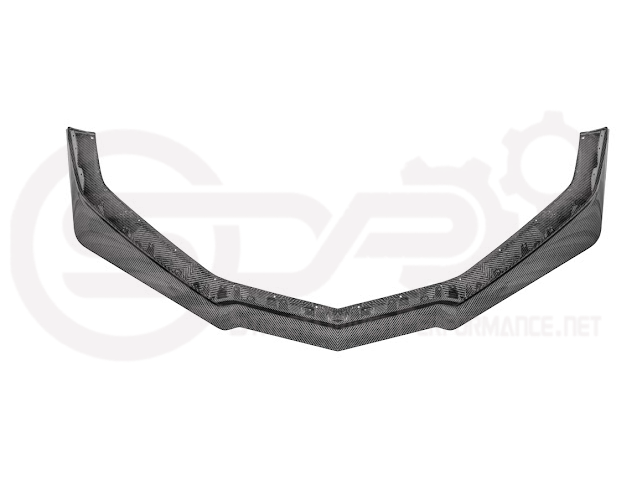 2023-UP CORVETTE C8 Z06 | Z07 STYLE EXTENDED ONE-PIECE FRONT LIP SPLITTER GROUND EFFECTS