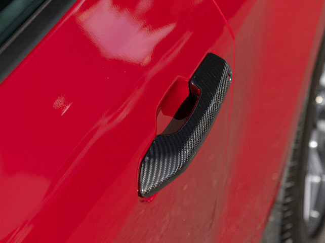 2024-UP FORD MUSTANG S650 | CARBON FIBER DOOR HANDLE COVER