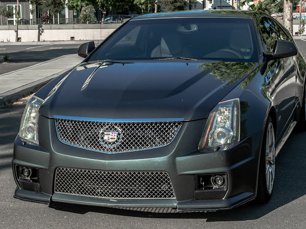 2009-15 CADILLAC CTS-V V2 |FACTORY STYLE FRONT LIP SPLITTER GROUND EFFECTS