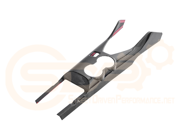 2024-UP FORD MUSTANG S650 | CARBON FIBER  ALL INCLUSIVE CENTER CONSOLE COVER