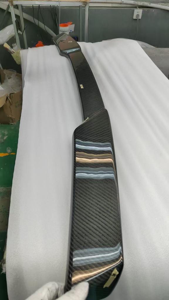 *BLEMISHED- DISCOUNTED* 2005-2013 C6 Corvette -CARBON FIBER  "ZR1 Style" Rear Trunk Lid Spoiler Wing- for all models