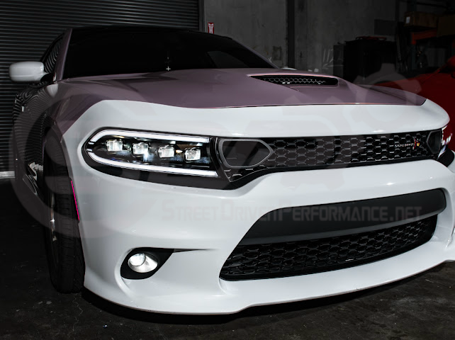 2015-2023 Dodge Charger|  SDP Performance LED DRL Sequential Signal Projector Headlights (Pair)