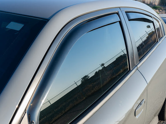 2011-UP DODGE CHARGER IN-CHANNEL WINDOW VISORS DEFLECTORS