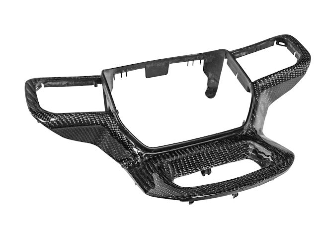 2021+ FORD F-150 | GM FACTORY STYLE CARBON FIBER STEERING WHEEL BUTTON TRIM COVER REPLACEMENT