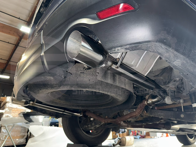 2019-PRESENT SUBARU ASCENT | MUFFLER DELETE AXLE BACK EXHAUST (CHROME OR BURNT BLUE TIPS)