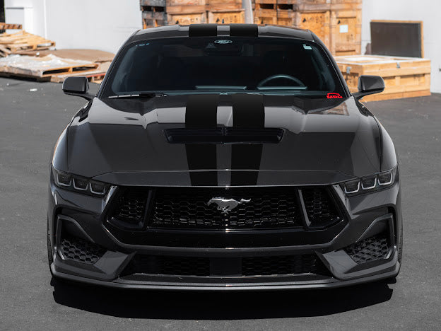 2024-UP FORD MUSTANG S650 | HOOD BODY STRIPE 3M DECALS
