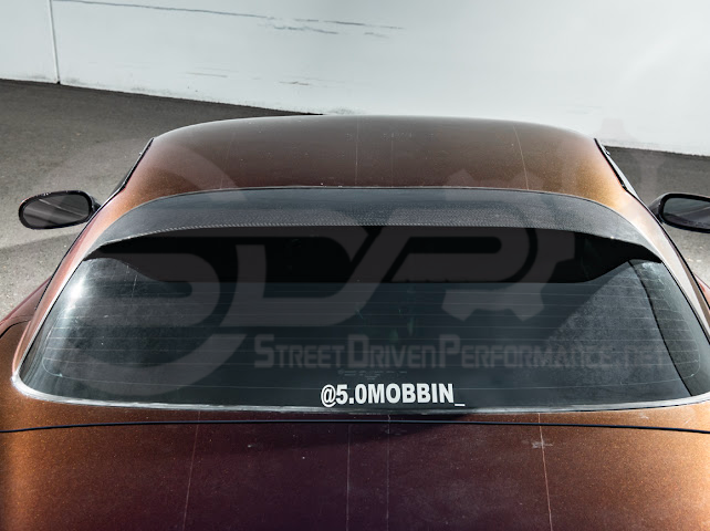 1997-2004 Corvette C5 Z06 Coupe | SDP Performance CARBON FIBER Rear Window Top Roof Wing Spoiler