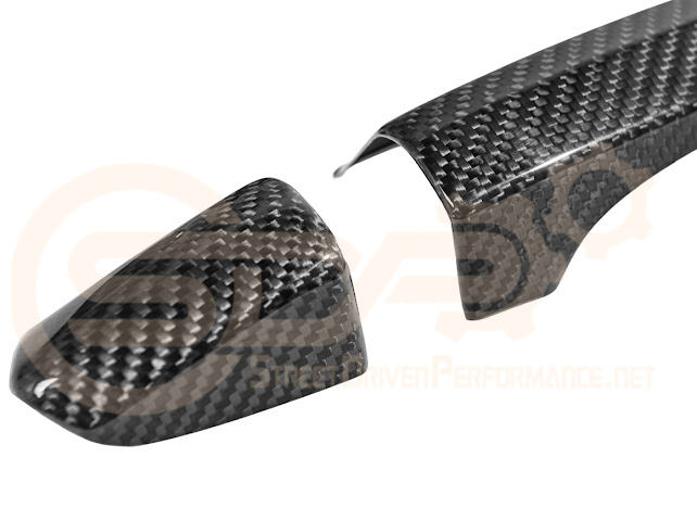2015-2023 FORD MUSTANG S550 | CARBON FIBER OUTER DOOR HANDLE COVER SET PAIR