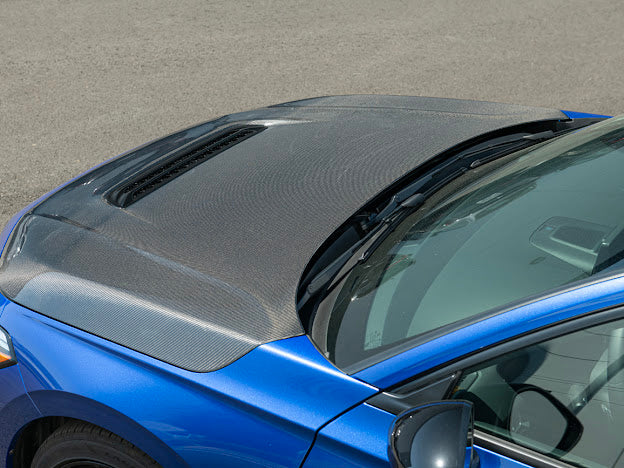 2022-UP HONDA CIVIC |TYPE-R CONVERSION PACKAGE CARBON FIBER FRONT VENTED HOOD