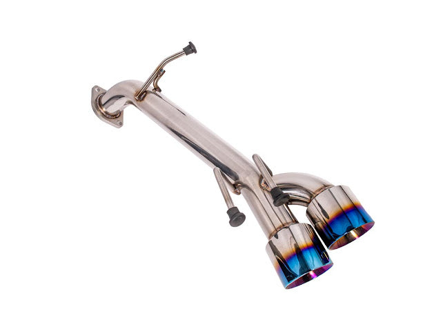 2018-2024 Toyota Camry SE | T-304 Muffler Delete Single Exit Axle Back Exhaust (Chrome or Burnt Blue Tips)