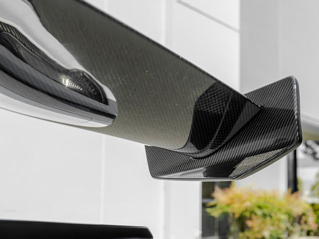 2014-2019 CORVETTE C7 | CARBON FIBER ZR1 EXTENDED REAR SPOILER HIGH WING