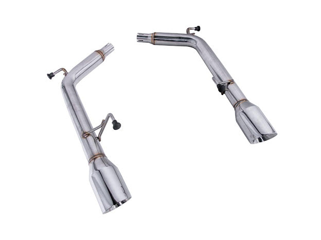 2007-2008 INFINITI G35 SEDAN & 2008-2014 INFINITI G37 SEDAN | MUFFLER DELETE AXLE BACK DUAL TIPS EXHAUST (CHROME TIPS OR BURNT BLUE TIPS)