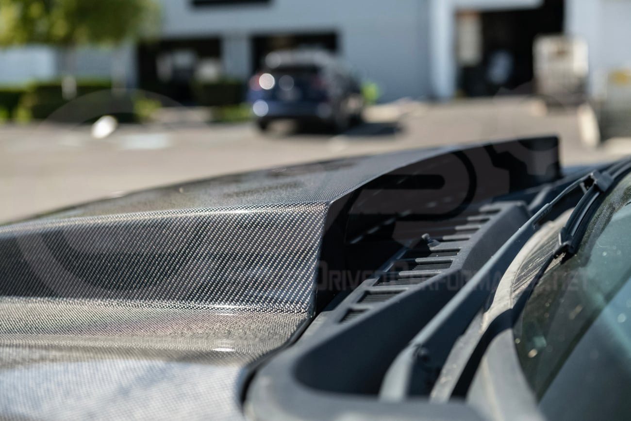 2021-UP FORD F-150 | SDP PERFORMANCE STYLE CARBON FIBER FRONT COWL HOOD